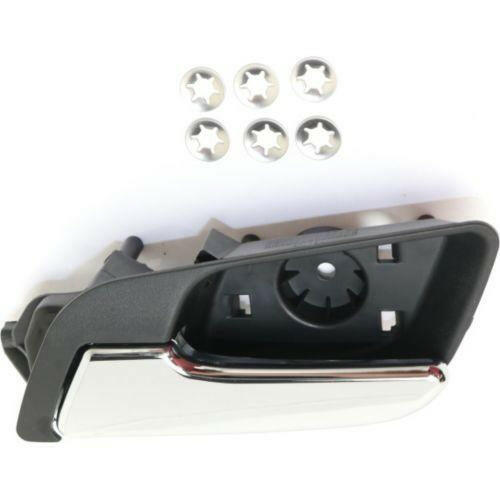 2010-2015 GMC Terrain Front Door Handle LH, Chrome Lever+black Housing.