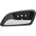 2011-2015 Chevy Cruze Front Door Handle LH, Chrome Lever+black Hsg..