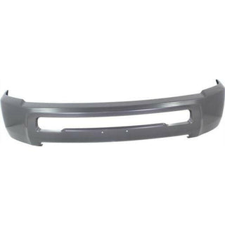 2011-2016 Ram 3500 Front Bumper, Gray, Without Fog Light Hole.
