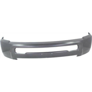 2011-2016 Ram 2500 Front Bumper, Gray, Without Fog Light Hole.