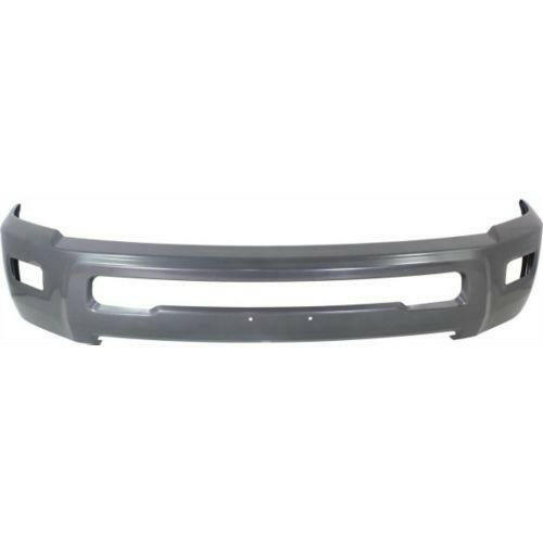 2010 Dodge Ram 3500 Front Bumper, Gray, With Fog Light Hole.