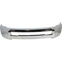 2010 Dodge Ram 3500 Front Bumper, Chrome, Without Fog Light Hole.