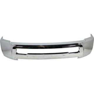 2010 Dodge Ram 3500 Front Bumper, Chrome, Without Fog Light Hole.
