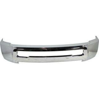 2010 Dodge Ram 2500 Front Bumper, Chrome, Without Fog Light Hole.