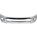 2010 Dodge Ram 2500 Front Bumper, Chrome, With Fog Light Hole.