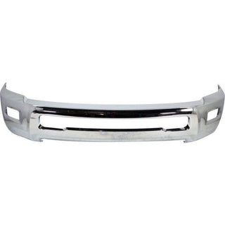 2010 Dodge Ram 3500 Front Bumper, Chrome, With Fog Light Hole - Classic 2 Current Fabrication