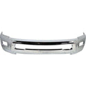 2010 Dodge Ram 3500 Front Bumper, Chrome, With Fog Light Hole.