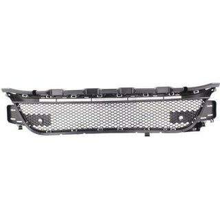 2015-2016 Dodge Charger Grille, Textured Black, With Hood Scoop.