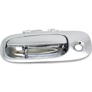 2006-2010 Dodge Charger Front Door Handle LH, Outside, All Chrome, w/Keyhole.
