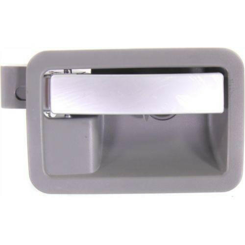 2005-2011 Dodge Dakota Front Door Handle RH, Inside, Silver Lever+gray Housing.
