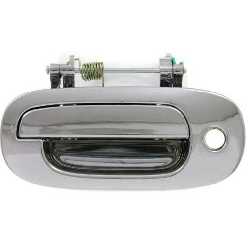 1997-1999 Dodge Dakota Front Door Handle LH, Outside, All Chrome, w/Keyhole.