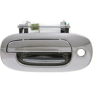 1997-1999 Dodge Dakota Front Door Handle LH, Outside, All Chrome, w/Keyhole - Classic 2 Current Fabrication