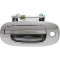 1997-1999 Dodge Dakota Front Door Handle LH, Outside, All Chrome, w/Keyhole.
