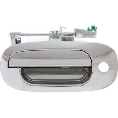 1998-2001 Dodge Durango Front Door Handle LH, Outside, All Chrome, w/Keyhole.