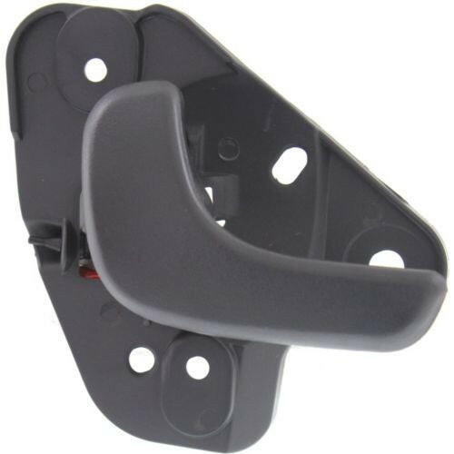 2001-2007 Dodge Caravan Front Door Handle LH, Inside, Black, Plastic.