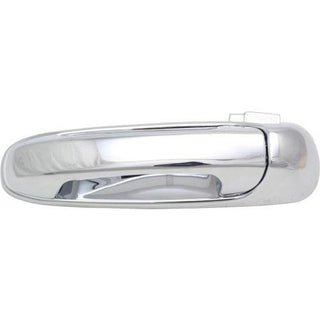 2002-2009 Dodge Full Size Pickup Rear Door Handle LH, All Chrome, w/o Keyhole - Classic 2 Current Fabrication