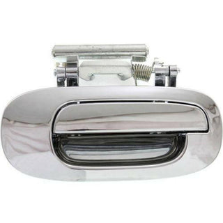 2000-2004 Dodge Dakota Rear Door Handle RH, All Chrome, w/o Keyhole.