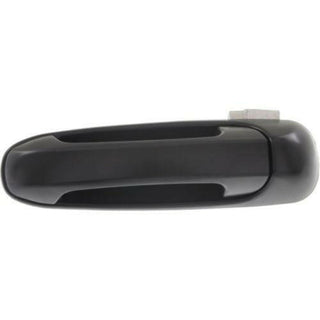 2005-2011 Dodge Dakota Rear Door Handle LH, Outside, Black, W/o Keyhole.