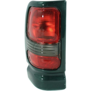 1999-2001 Dodge Full Size Pickup Tail Lamp LH, Lens/Housing, Forest Green - Classic 2 Current Fabrication