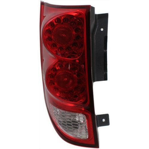 2011-2015 Dodge Grand Caravan Tail Lamp LH, Red & Clear Lens-Capa.
