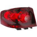 2011-2014 Dodge Avenger Tail Lamp LH, w/Red And Clear Lens-Capa.