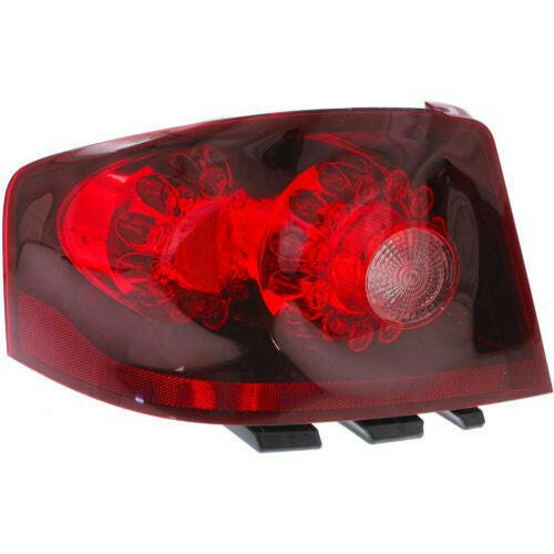 2011-2014 Dodge Avenger Tail Lamp LH, w/Red And Clear Lens-Capa.