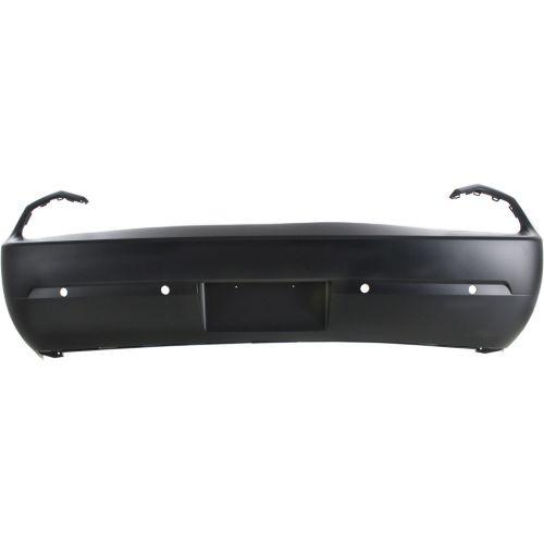 2012-2014 Dodge Challenger Rear Bumper Cover, Primed, With Sensor Hole - Classic 2 Current Fabrication