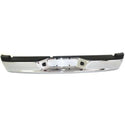 2005-2011 Dodge Dakota Step Bumper, Assy, Chrome, Steel.