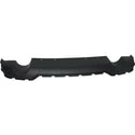 2011-2014 Dodge Avenger Rear Lower Valance, Textured, Dual Exhaust-Capa.