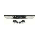 2002-2008 Dodge Pickup Step Bumper, Assy, Chrome, Steel.