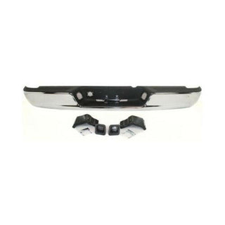 2002-2008 Dodge Pickup Step Bumper, Assy, Chrome, Steel.