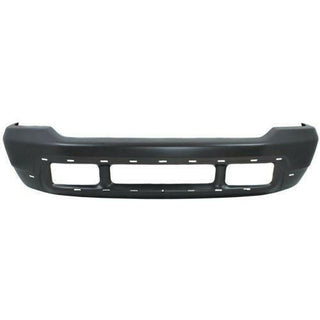 2000-2004 Ford Excursion Front Bumper, Gray, With Pad and Valance Hole.