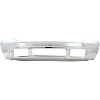1999-2004 Ford F-250 Super Duty Front Bumper, w/o Pad Hole, w/Valance Hole.