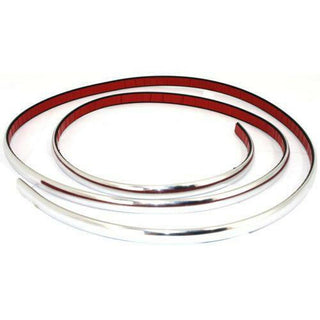 2000-2011 Ford Crown Victoria Front Bumper Molding, Chrome.