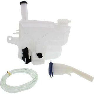 2012-2014 Ford Focus Windshield Washer Tank, W/Pump, Inlet, Cap, & Sensor, Hatchback.