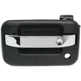 2004-2014 Ford F-150 Front Door Handle LH Lvr+txtrd Blk Hsg., w/Hole.