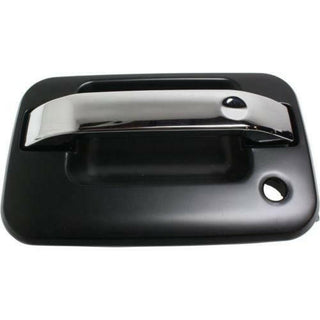 2006-2008 Lincoln Mark LT Front Door Handle LH Lvr+smooth Blk Hsg., w/Hole.