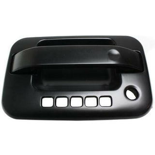 2004-2014 Ford F-150 Front Door Handle LH, Smth Blk, w/Keyless Entry, w/Keyhole.