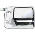 1999-2016 Ford F-150 Pickup Front Door Handle RH, Outside, All Chrome, W/ Keyhole.