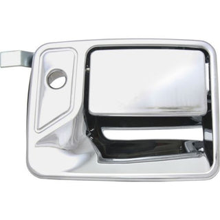 1999-2016 F-150 Pickup Front Door Handle RH, Outside, All Chrome, W/ Keyhole - Classic 2 Current Fabrication