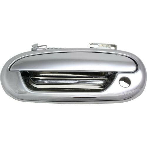 1997-2004 F-150 Pickup Front Door Handle LH, Outside, All Chrome, W/ Keyhole.