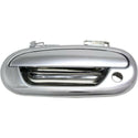 1997-2004 F-150 Pickup Front Door Handle LH, Outside, All Chrome, W/ Keyhole.