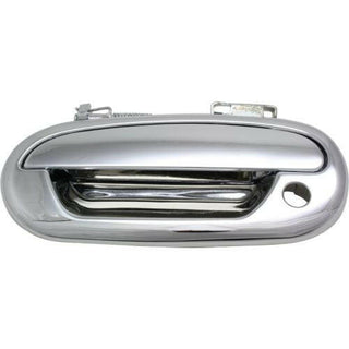 1997-2004 F-150 Pickup Front Door Handle LH, Outside, All Chrome, W/ Keyhole.