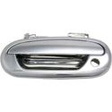 1997-2002 Ford Expedition Front Door Handle LH, Outside, All Chrome, W/ Keyhole.