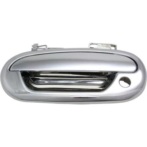 1997-2002 Ford Expedition Front Door Handle LH, Outside, All Chrome, W/ Keyhole.