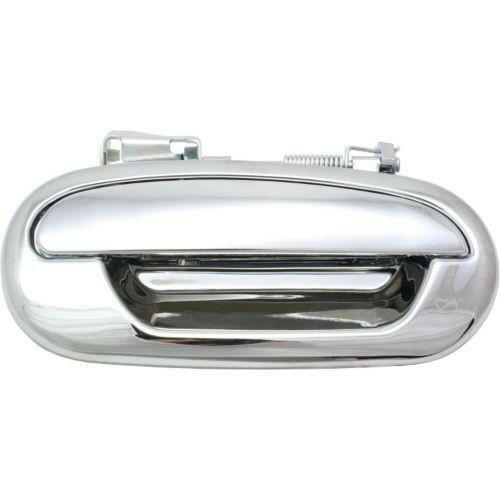 1997-2004 F-250 Pickup Front Door Handle LH, Outside, All Chrome, W/o Keyhole.