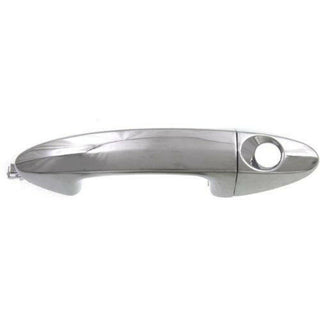 2011-2016 Ford Fiesta Front Door Handle LH, Outside, All Chrome, w/Keyhole,.