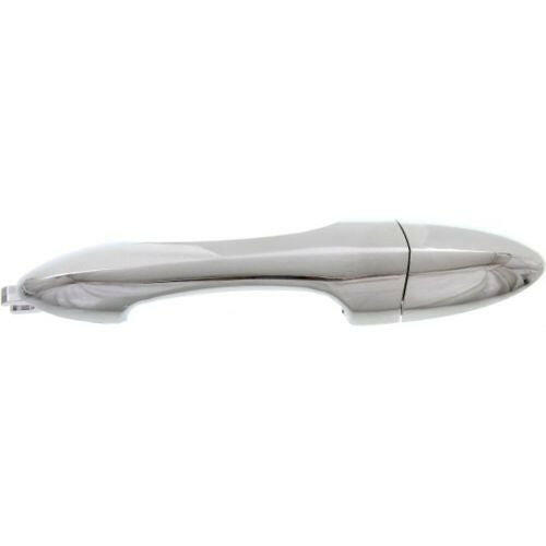 2001-2006 Mazda Tribute Front Door Handle RH, Outside, All Chrome, w/o Keyhole.