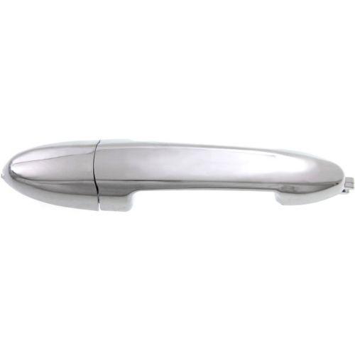 2001-2012 Ford Escape Front Door Handle RH, Outside, All Chrome, w/o Keyhole.