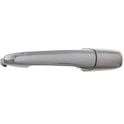 2006-2012 Ford Fusion Front Door Handle LH, Outside, All Chrome, w/o Keyhole, w/Cap.